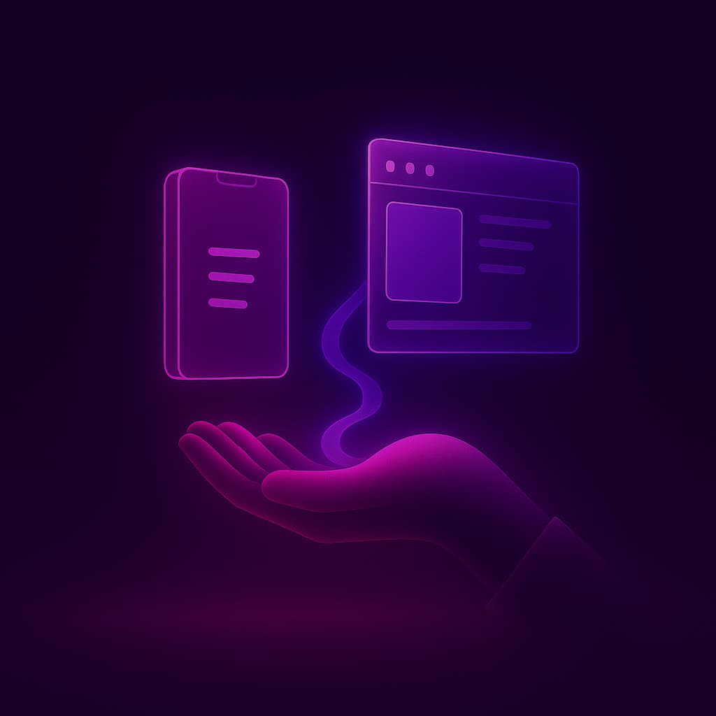 Website and mobile app